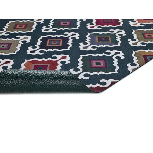 Tapis De Cuisine Ethnique Ricci Indonesia Vert/multicolore 52x100 Cm