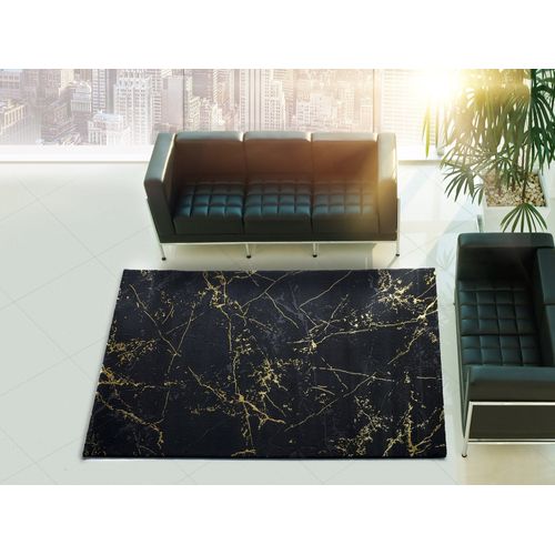 Tapis Abstrait Gold 23438 Noir/or 140x200 Cm
