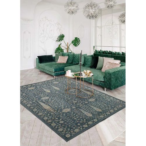 Tapis Vintage Vintage 915 Bleu 140x200 Cm