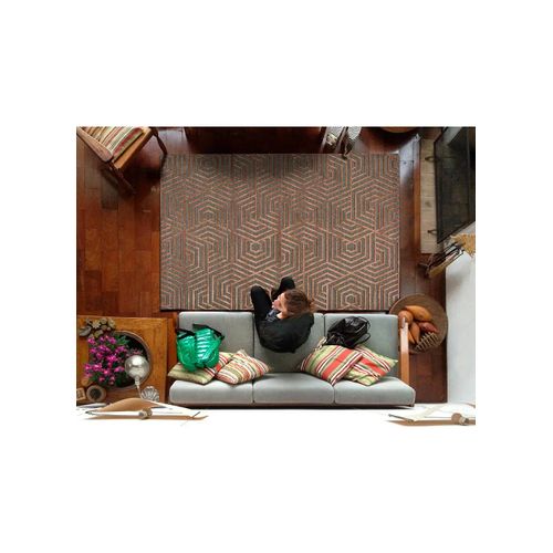 Tapis Moderne Lana 913 Cuivre 160x230 Cm