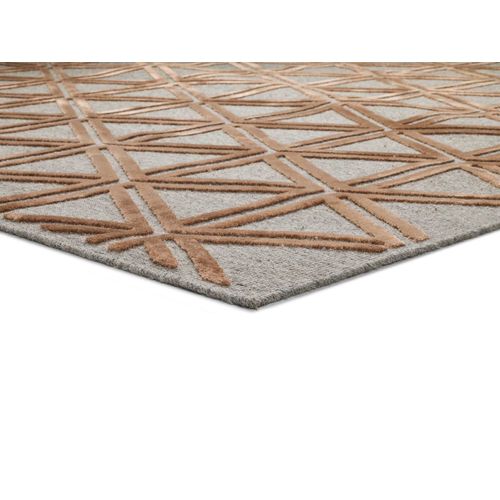 Tapis Moderne Lana 915 Cuivre 67x105 Cm