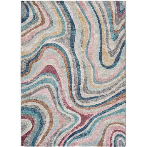 Tapis Abstrait Parma 20055 Multicolore 60x120 Cm
