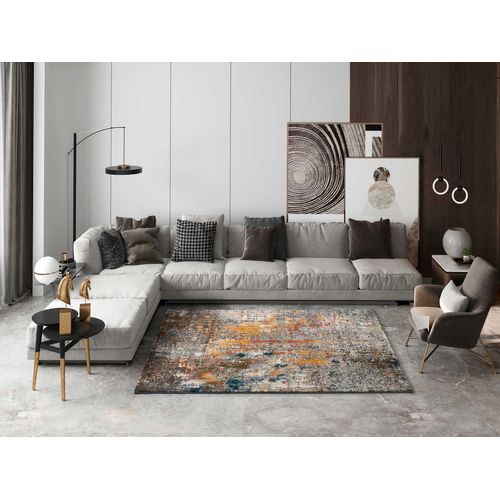 Tapis Abstrait Shiraz 16555 Multicolore 140x200 Cm