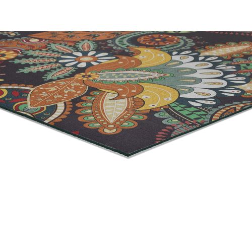 Tapis De Cuisine Bohème Ricci Paisley Multicolore 52x100 Cm