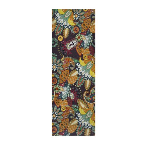 Tapis De Cuisine Bohème Ricci Paisley Multicolore 52x100 Cm
