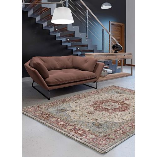 Tapis Vintage Tabriz 52011 Grenat/beige 120x170 Cm