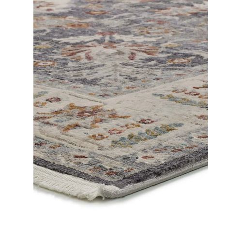 Tapis Vintage Keshan 52013 Gris 120x170 Cm