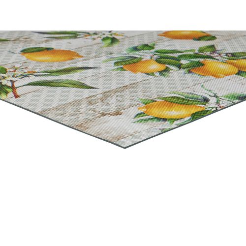 Tapis De Cuisine Citrons Sally Limonaia Jaune/vert/gris 48x200 Cm