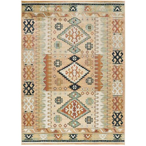Tapis Ethnique Antalia 711 Beige/rouille 95x140 Cm