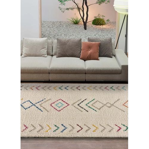 Tapis Berbère Ziri 812 Crème/multicolore 160x230 Cm