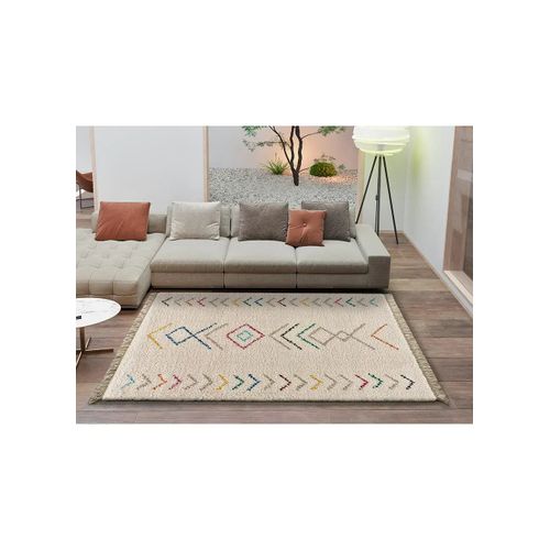 Tapis Berbère Ziri 812 Crème/multicolore 160x230 Cm