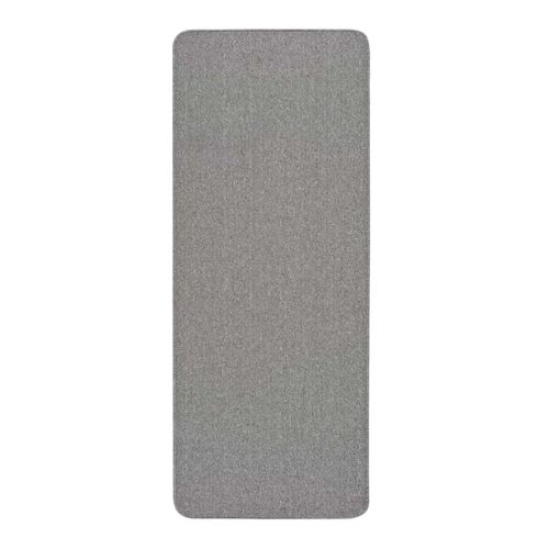 Tapis Lavable Uni Leila Liso Argent 67x200 Cm