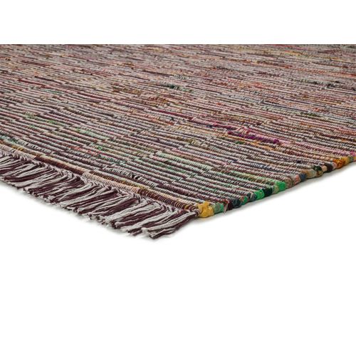 Tapis Ethnique à Franges Recraft 690 Multicolore 60x90 Cm