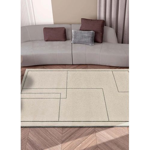 Tapis Abstrait Los Angeles Lines 12353 Multicolore 140x200 Cm