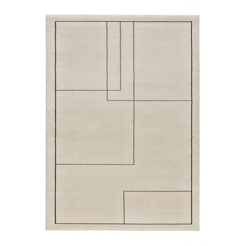 Tapis Abstrait Los Angeles Lines 12353 Multicolore 160x230 Cm