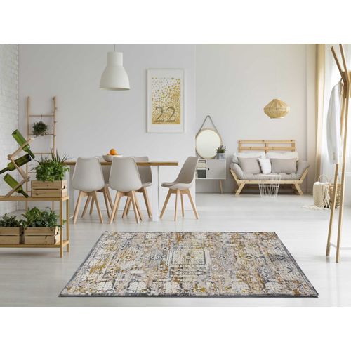 Tapis Ethnique Springs 2230 Beige/rouille/bleu 77x150 Cm