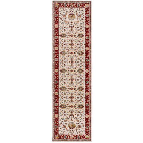 Tapis Classique Classic 12505 Crème/rouge 67x250 Cm