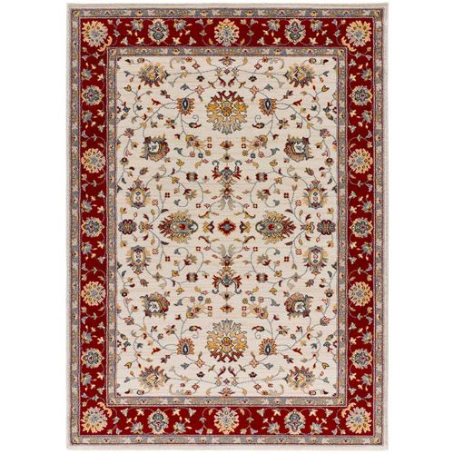 Tapis Classique Classic 12505 Crème/rouge 80x150 Cm