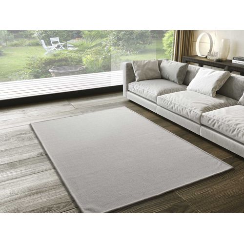 Tapis Lavable Uni Saffi Liso Blanc 60x120 Cm