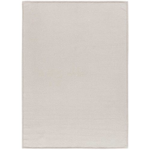 Tapis Lavable Uni Saffi Liso Blanc 60x120 Cm