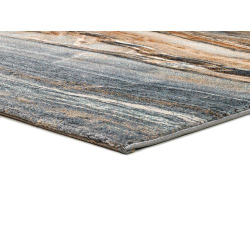 Tapis Moderne Dreams 12571 Gris/bleu/rouille 200x290 Cm