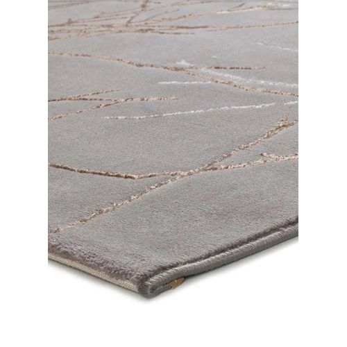 Tapis Effet Marbre Creation 50055 Gris 160x230 Cm