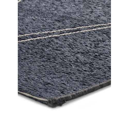 Tapis Extérieur Fleurs Velvet Gris B085 Gris 77x150 Cm
