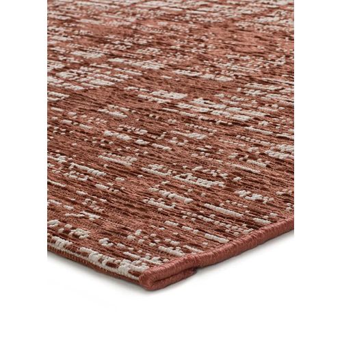 Tapis Extérieur Abstrait Velvet Lineal B228 Cuivre 130x190 Cm