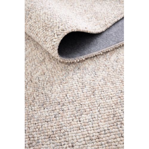 Tapis Lavable Uni Petra Liso Crème/beige/gris 120x170 Cm