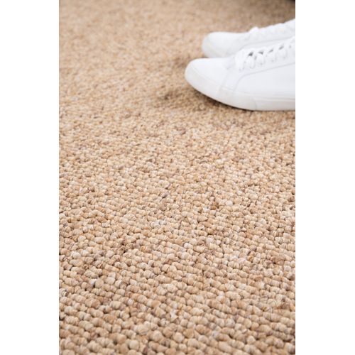 Tapis Lavable Uni Petra Liso Marron Clair 200x290 Cm