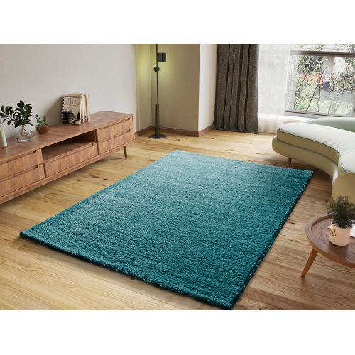Tapis à Poils Longs Atlas Liso Bleu 120x180 Cm