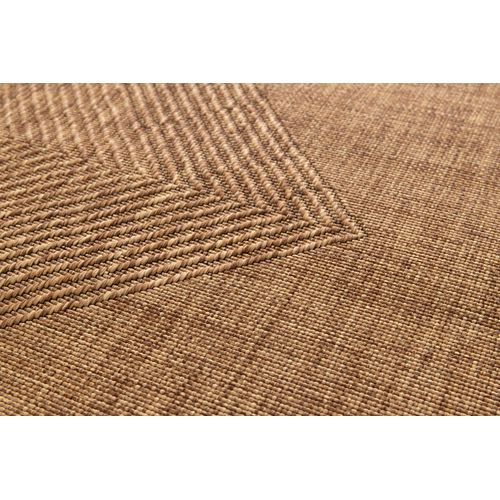 Tapis Extérieur Naturel Effet Jute Guinea 28814 Marron 80x150 Cm