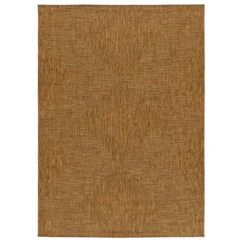 Tapis Extérieur Naturel Effet Jute Guinea 28814 Marron 80x150 Cm