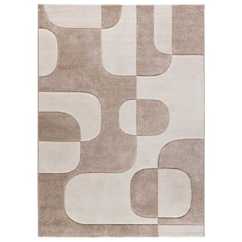 Tapis Formes Organiques Lena 40314 Crème/beige 200x290 Cm