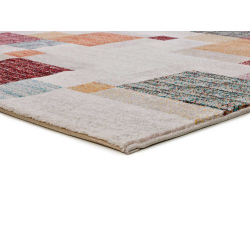 Tapis Géométrique Eider 16791 Blanc/multicolore 160x230 Cm