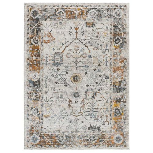 Tapis Vintage Springs 3901 Beige/rouille/bleu 77x150 Cm