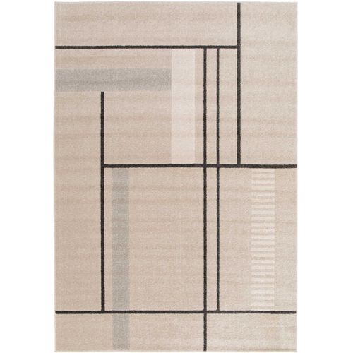 Tapis Géométrique Domus 32302 Beige 160x230 Cm