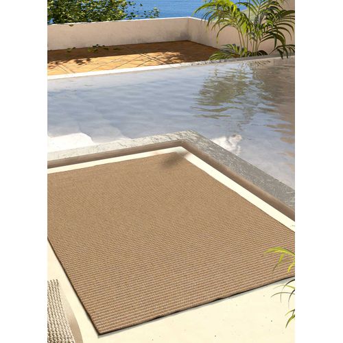 Tapis Extérieur Naturel Natura 4501 Beige 48x200 Cm