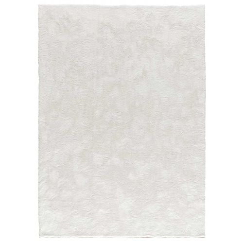 Tapis Shaggy Roma Liso Blanc 60x110 Cm