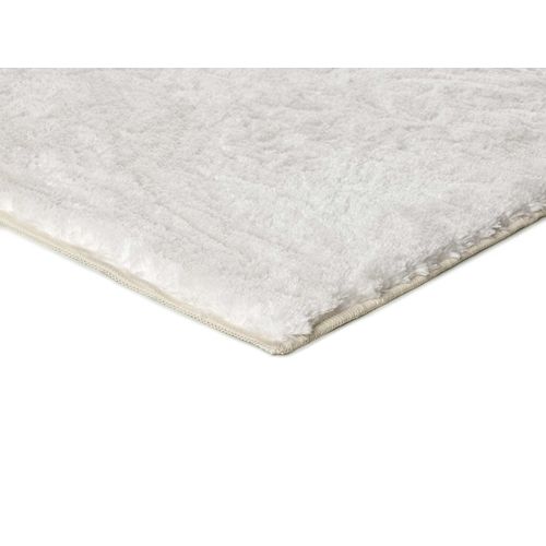 Tapis Shaggy Roma Liso Blanc 80x150 Cm