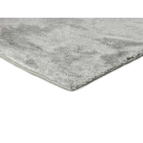 Tapis Shaggy Roma Liso Argent 80x150 Cm