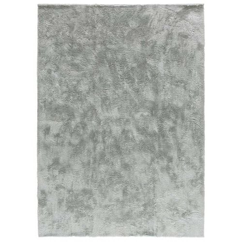Tapis Shaggy Roma Liso Argent 140x200 Cm