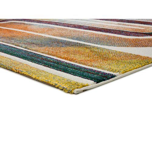 Tapis Géométrique Sybil 40403 Beige/multicolore 160x230 Cm