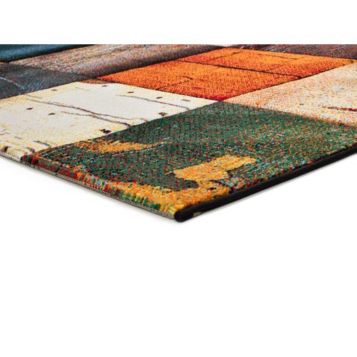 Tapis Intérieur 140x200 Cm Multicolore Rectangulaire Sybil Géométrique