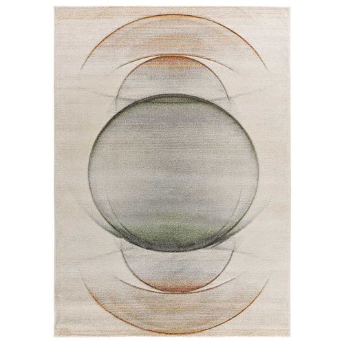 Tapis Moderne Libet 40402 Crème/vert/rouille 160x230 Cm