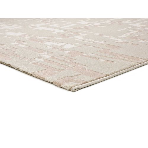 Tapis Moderne à Relief Baresa 12946 Beige 133x190 Cm