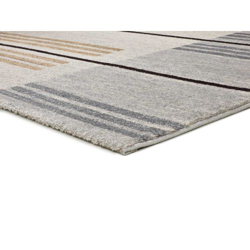 Tapis Ethnique Craft 12929 Gris / Beige 80x150 Cm