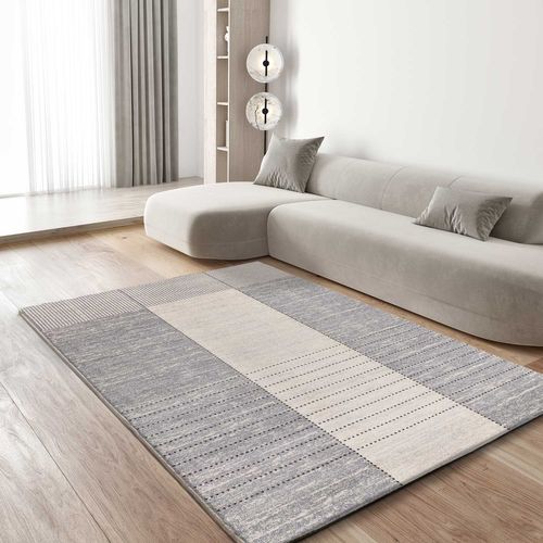Tapis Moderne Craft 12933 Gris/beige 80x150 Cm
