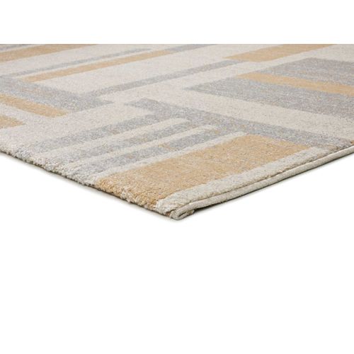 Tapis Géométrique Craft 12934 Beige 80x150 Cm