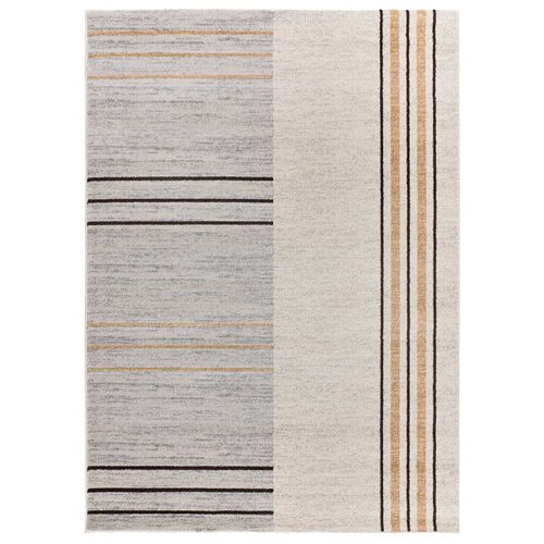 Tapis Géométrique Craft 12936 Gris/beige 200x290 Cm